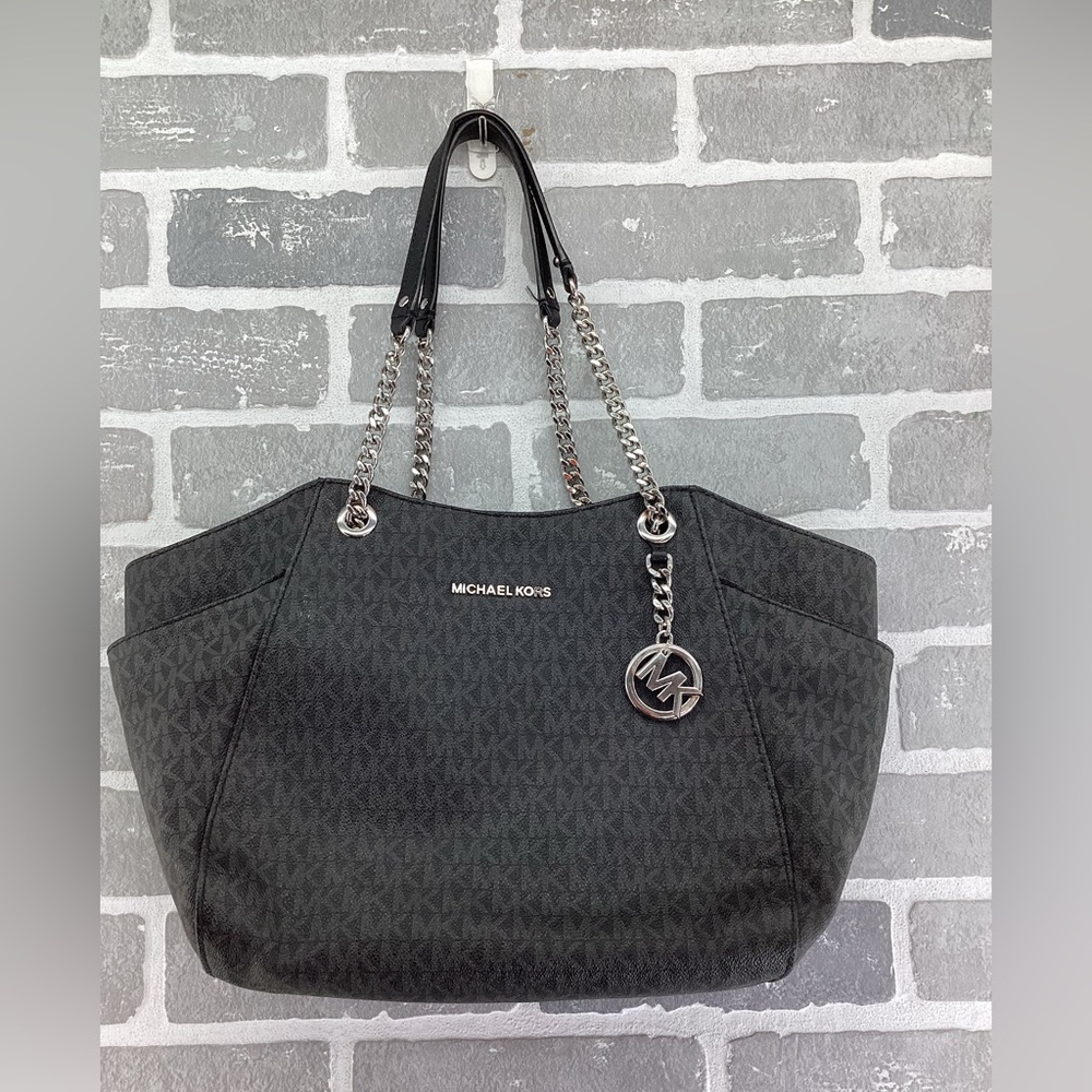 Michael kors Jet Set Large Signature Logo Shoulder Bag
